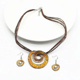 Short Necklace & Earrings Set